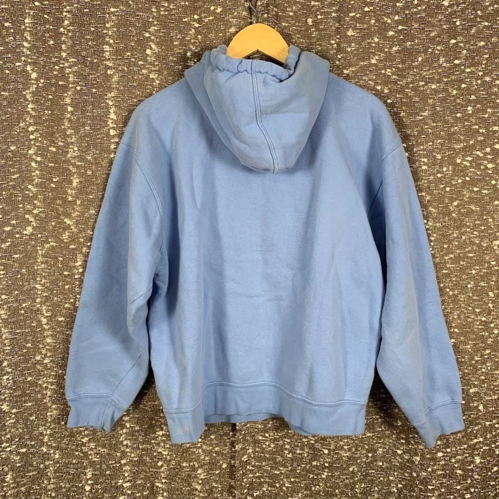 Vintage University of St. Francis Blue Logo Pullover Hoodie Size Medium - Picture 8 of 10